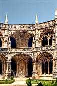 Lisbona - Monasteiro dos Jeronimos. Chiostro della Chiesa di Santa Maria.